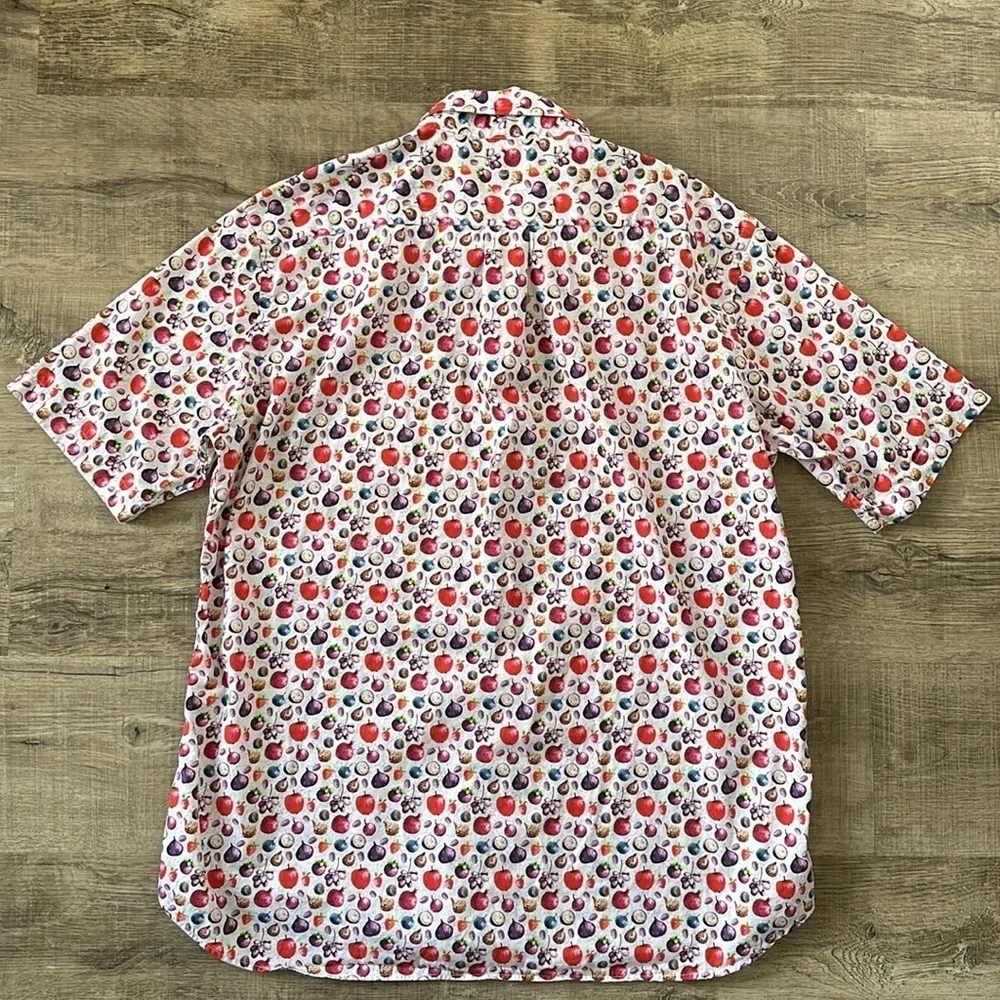 MIRTO vegetable print button down shirt - Picture 3 of 10